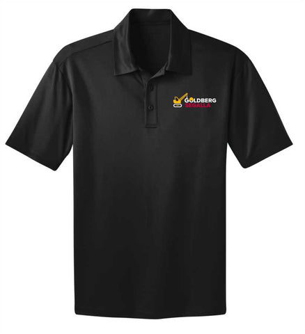 Port Authority Men's Silk Touch Performance Polo (Construction Logo) [2 Colors Available]