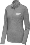 Sport Tek ® Ladies PosiCharge ® Tri Blend Wicking 1/4 Zip Pullover (3 Colors Available)